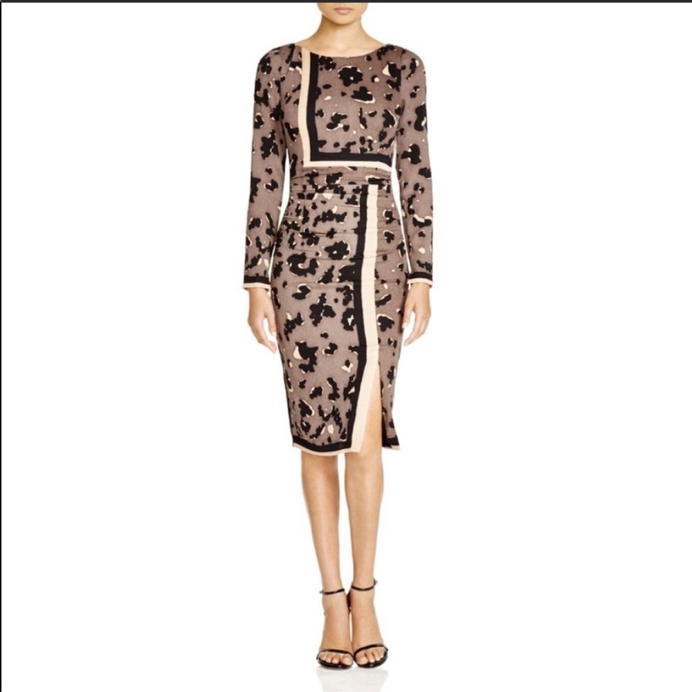 🖤Anthro Tracy Reese Abstract Animals Dress🐆